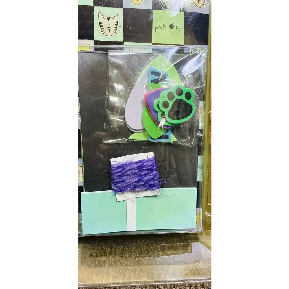 New Kathy Davis “Cat Lovers” 8x8 Scrapbook Kit